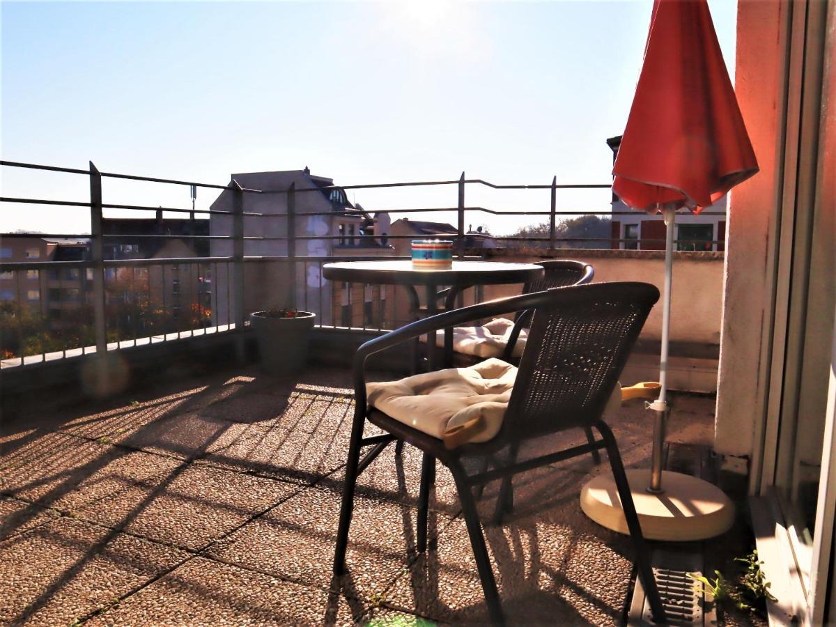 Exklusive Wohnung mit Dachterrasse in Schleußig Leipzig Exterior foto