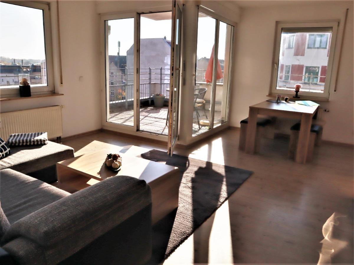 Exklusive Wohnung mit Dachterrasse in Schleußig Leipzig Exterior foto