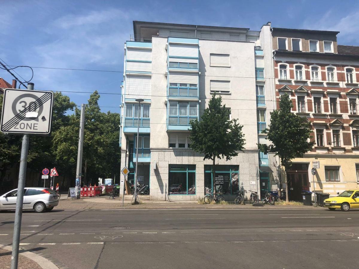Exklusive Wohnung mit Dachterrasse in Schleußig Leipzig Exterior foto